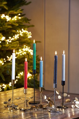 LED Chandelier Candles (Blue) | set of 2