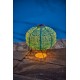 Solar Lantern Pumpkin Teal