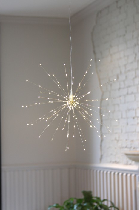 Hanging Starburst 50cm (Silver) 